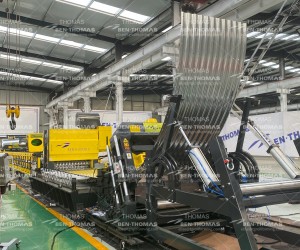 China Manufacturer for Grain Bin Corrugated Plate Fabricating Machine - Grain silo body corrugated sheet making machine – Thomas