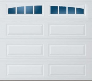 Arched Stockbridge Garage Door Windows Long Panel
