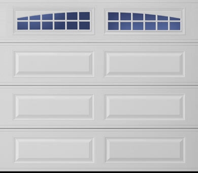 Arched Stockton Garage Door Windows Long Panel