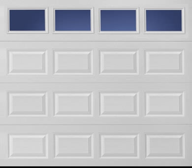 Clear Garage Door Windows Short Panel