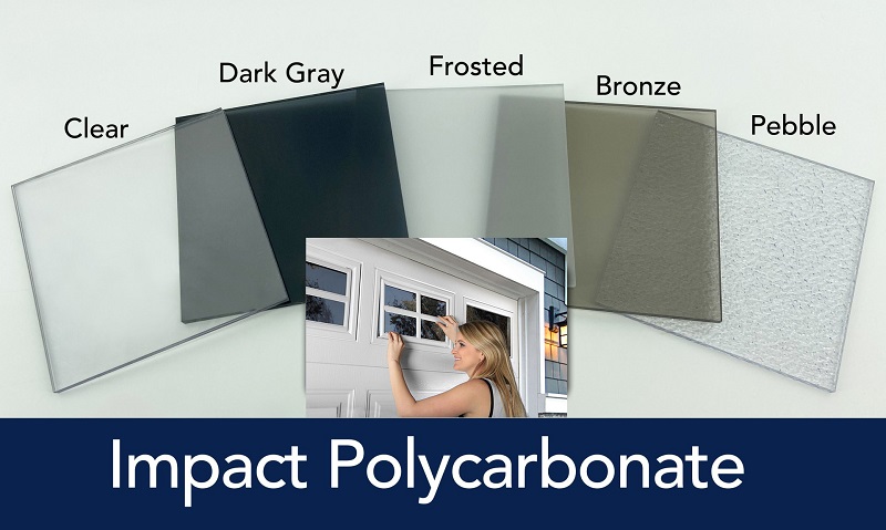Choose Impact-Resistant Polycarbonate Glazing for Your Garage Door Windows