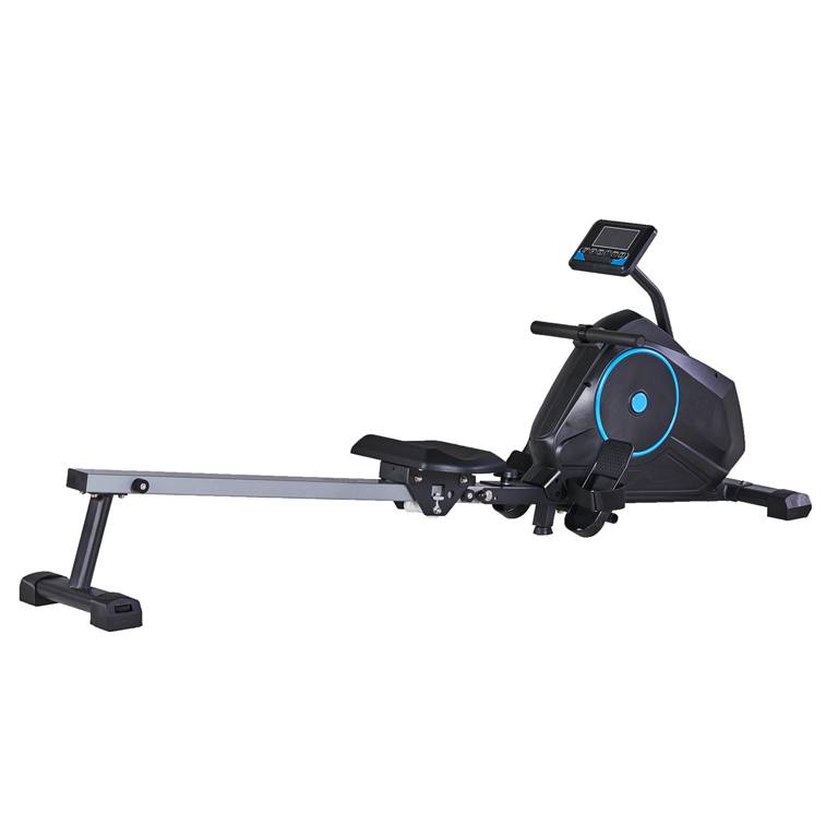 Health & Fitness Magnetic  Rower Training Machine with LCD Monitor – Bestgym