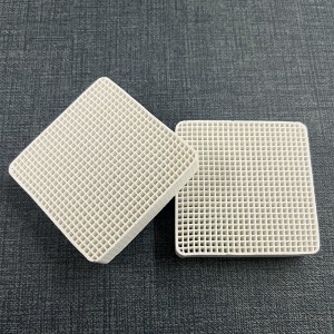Placa cerámica Honeycomb para fundición e filtro de gas