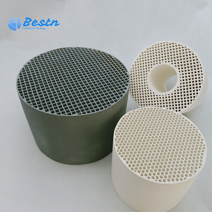 Storage Thermal RTO RCO Ceramic Honeycomb Per Recuperazione di Calore
