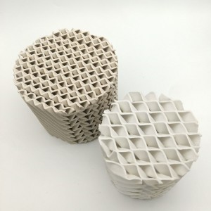 Imballaggio strutturato in ceramica resistente al calore per imballaggio a torre