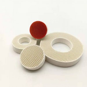 Favus Ceramic Plate projiciendi et gas filter