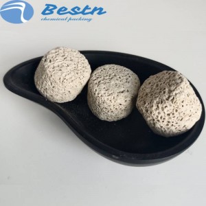 សម្ភារៈតម្រងបន្សុទ្ធបាក់តេរី Hydroponic Bio House Nano Quartz Ball Ceramic Ring