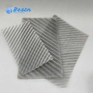 250Y 350Y 500Y Metal Corrugated Structured Support Packing Para sa Absorber Tower