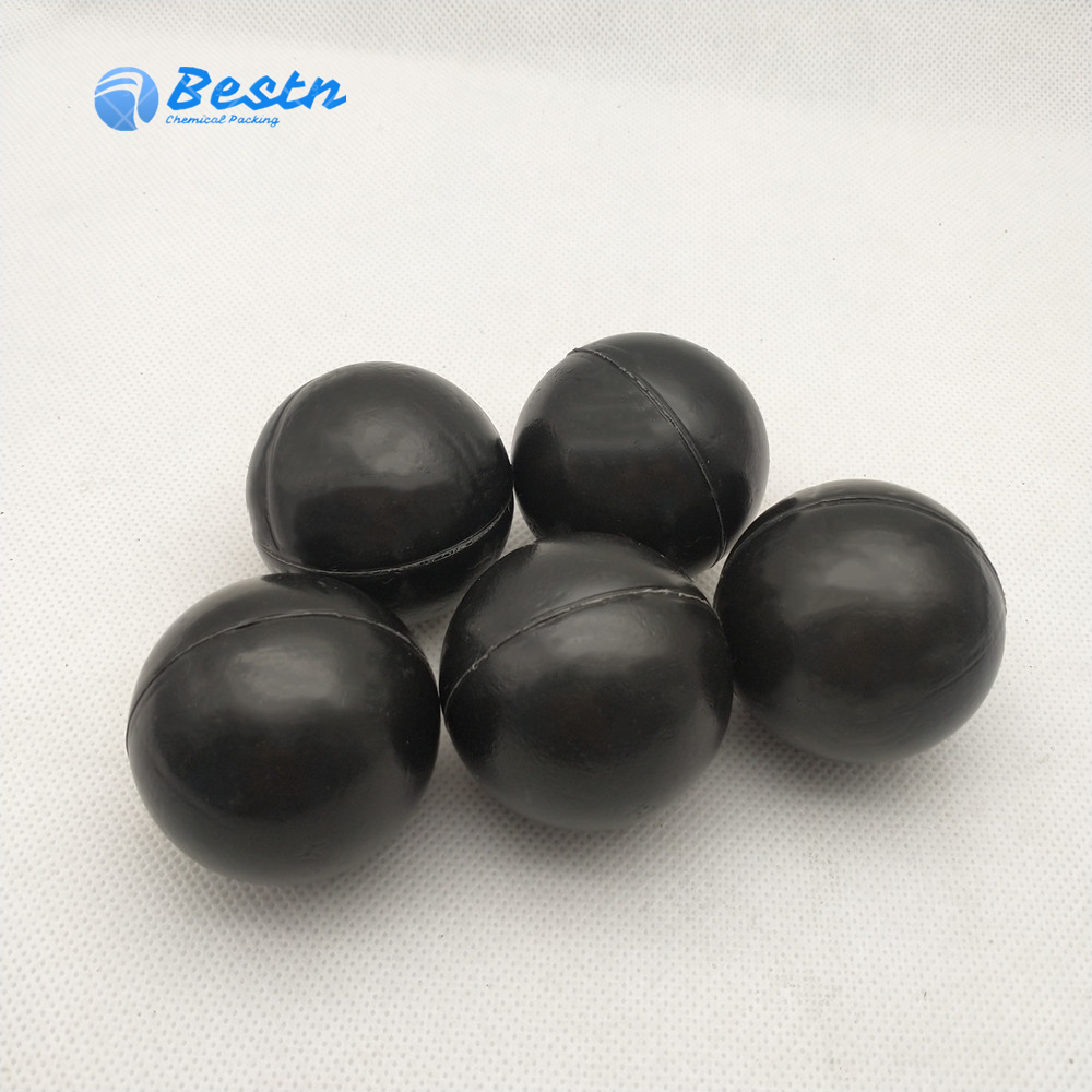 4" HDPE топка за сенник Пластмасова черна топка за сенник 100 mm за изолиране на вода с прах