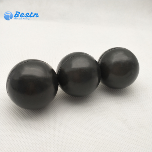 4 Zoll HDPE Shade Ball Plastik Black Sunshade Ball 100mm fir Waasser mat Stëbs ze isoléieren