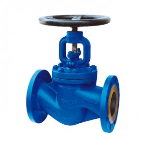I-Carbon steel/stainless steel bellows seal globe valve