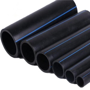 PE pipe/HDPE pipe para sa supply ng tubig