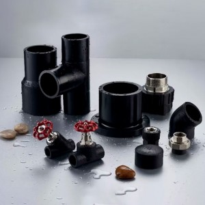 PE/PP/HDPE pombi compression fitting