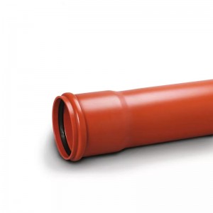 PVC/UPVC akvoproviza tubo