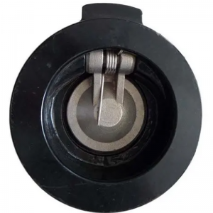 Single disc wafer swing check valve