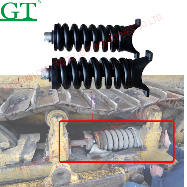 Excavator Bulldozer Undercarriage – Track Adjuster Cylinder Assembly Featured Image