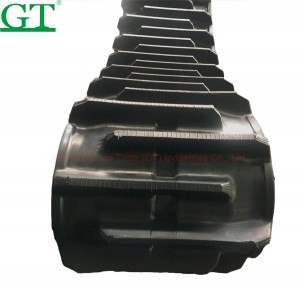 Excavator Rubber Track with size 400*725*74 for KX161