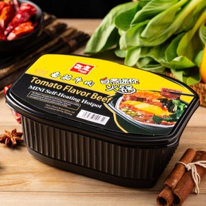 instant mala hotpot Factories –  Tomato Flavor Beef Self-Heating Mini Hotpot – Ruisheng