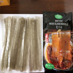 OEM Best glass noodles made from sweet potato Suppliers –  wide glass noodles 400g – Ruisheng