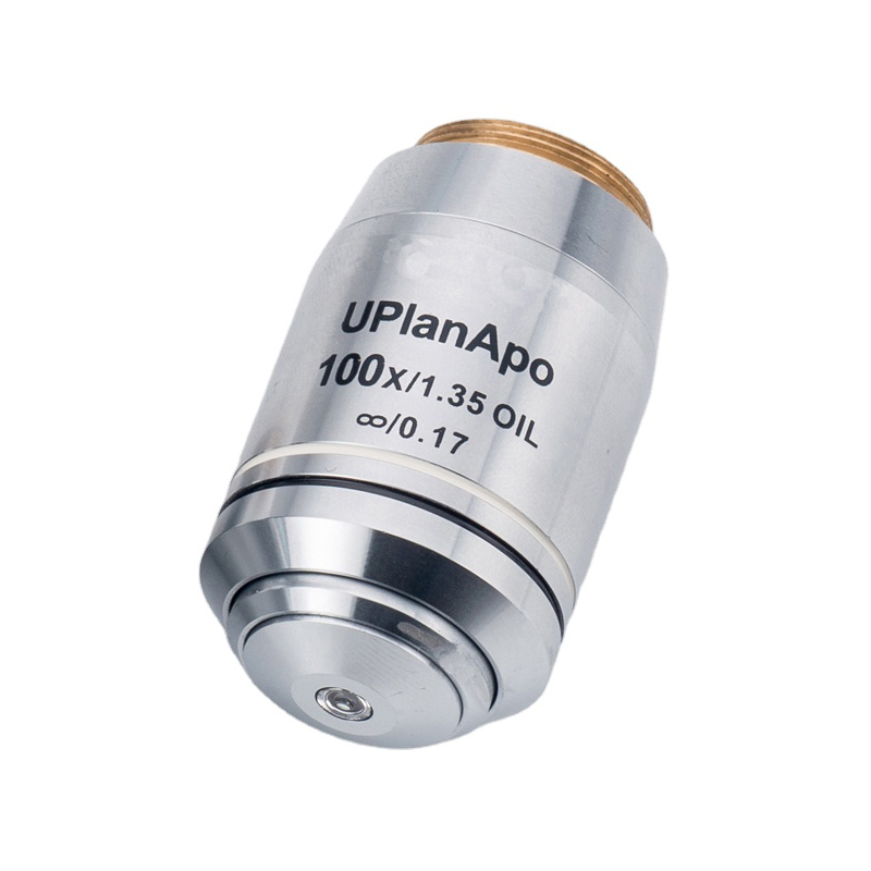 100X(Oil) Infinite UPlan APO ຈຸດປະສົງ Fluorescent ສໍາລັບ Olympus Microscope