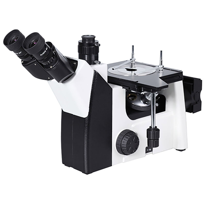 BS-6004 trinokulært invertert metallurgisk mikroskop