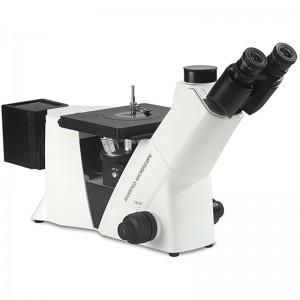 Тринокулярний інвертований металургійний мікроскоп BS-6005D