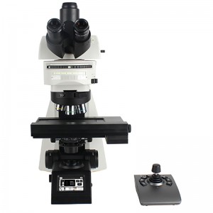 BS-6026RF Motorized Panalungtikan tegak Metalurgi mikroskop