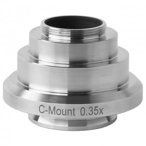 Adaptor C-Mount BCN-Leica 0.35X airson Leica Microscope