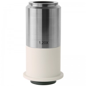 Nikon माइक्रोस्कोप के लिए BCN-Nikon 1.2X T2-माउंट एडाप्टर