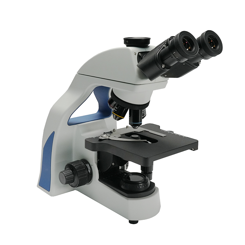 BS-2043T Mikroskopio biologiko trinokularra