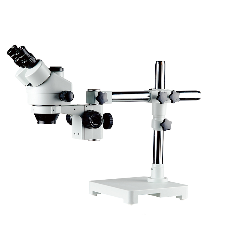 BS-3025T-ST1 zoom stereomikroskop med enkeltarms universalstativ