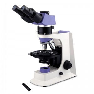 Microscopio polarizzatore trinoculare BS-5040T