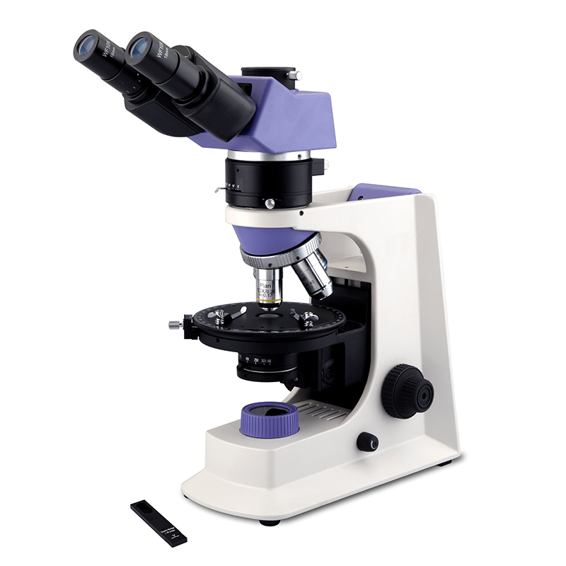 Microscopio polarizador trinocular BS-5040T