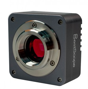 Caméra de microscope CMOS USB2.0 à monture C BUC1D-210C (capteur Sony IMX307, 2,1 MP)