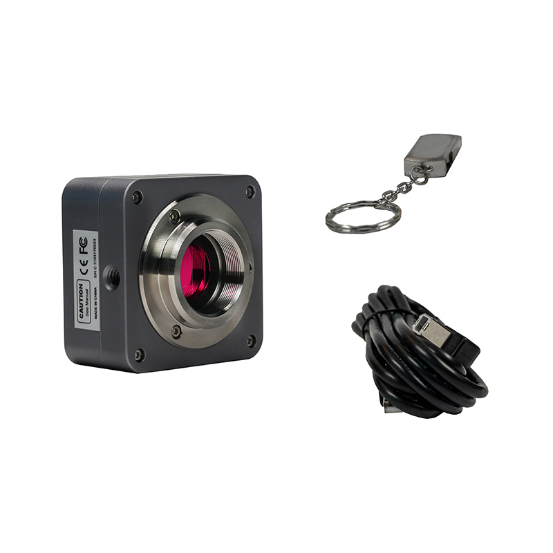 Caméra de microscope CMOS USB2.0 à monture C BUC2E-830C (capteur Sony IMX274, 8,3 MP)