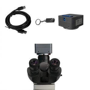 Caméra de microscope numérique CMOS USB3.0 BUC5E-2000M (capteur Sony IMX183, 20,0 MP)