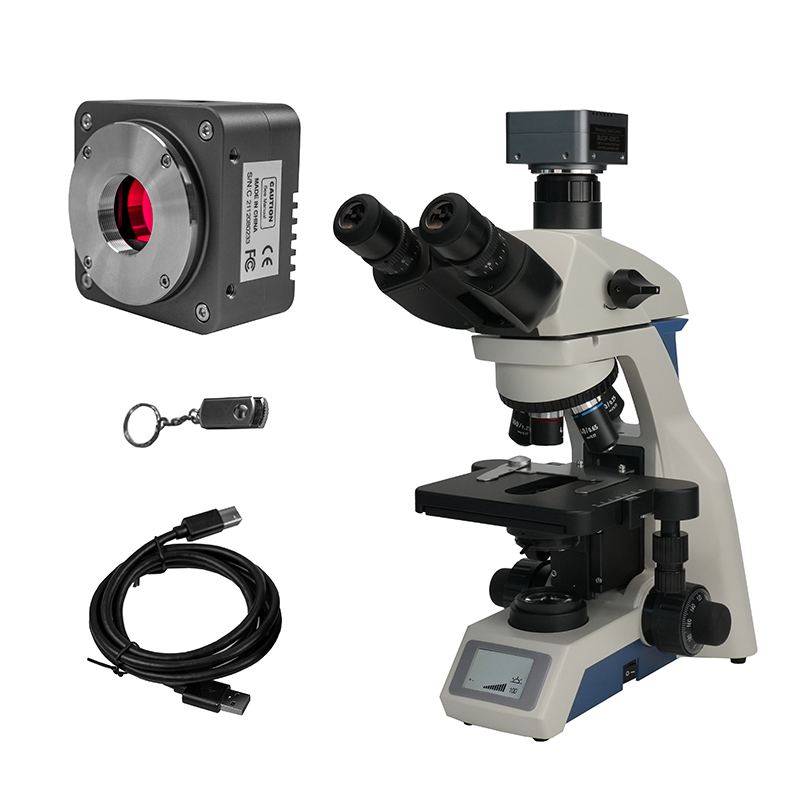 Caméra de microscope numérique CMOS USB3.0 BUC5E-630M (capteur Sony IMX178, 6,3 MP)