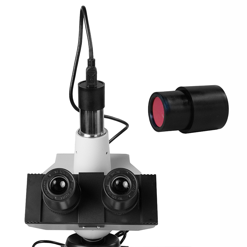 Kamera Mikroskop Lensa Mata CMOS USB2.0 MDE2-200C (Sensor Aptina, 2.0MP)