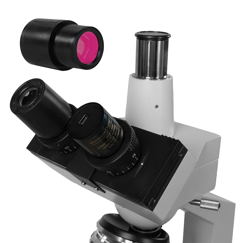 MDE2-210C USB2.0 CMOS Kamera mikroskopowa z okularem (czujnik Sony IMX307, 2,1 MP)