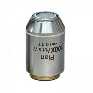 هدف آبی NIS45-Plan100X (180mm) برای میکروسکوپ Olympus