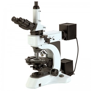 Trinokulárny polarizačný mikroskop BS-5092TRF