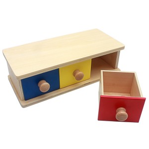 Montessori Box Bins Infant Toys Materials for Toddlers