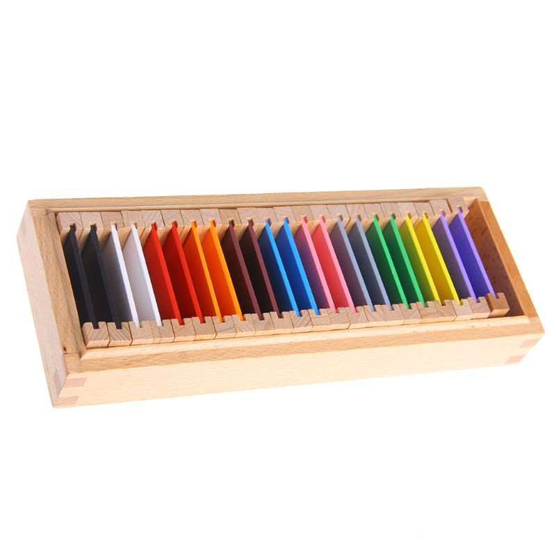 Wood Color Tablet 2 Preschool Sensorial Material Featured Image