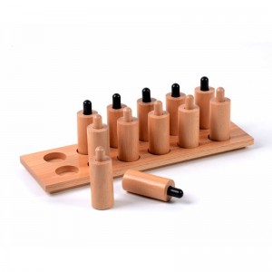 Montessori Wooden Education Material Pressure Cylinders