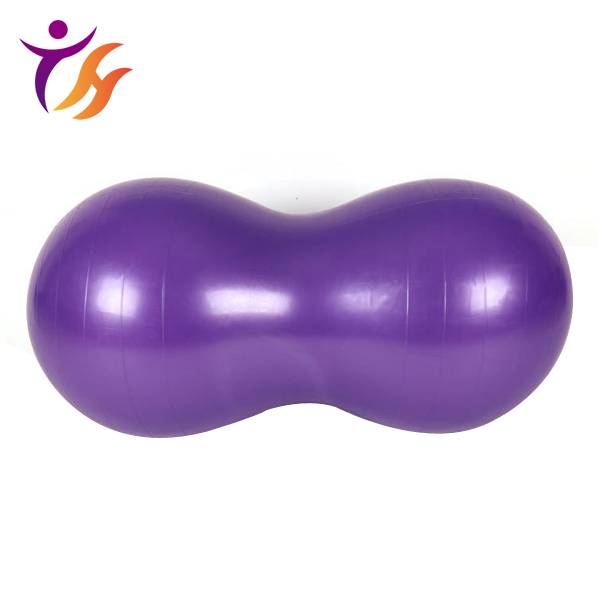 Thickened non-slip PVC peanut yoga ball wholesale Featured Image