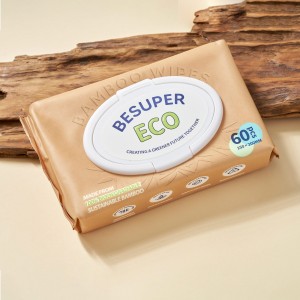Besuper Eco Bamboo Wipes pikeun Pengecer Global, Distributor, sareng OEM