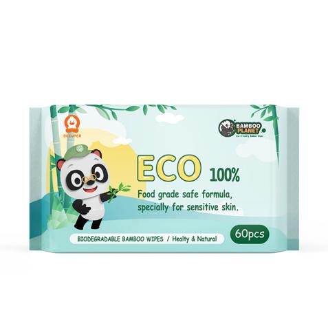 Buy Wholesale China Organic Bamboo Disposable Individual Wipes