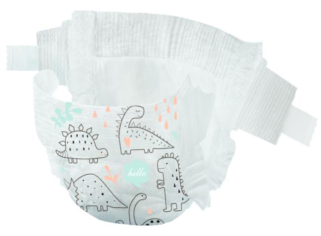 Bolquer intel·ligent per a nadons amb cinta de PE de qualitat superior a la Xina d'excel·lent qualitat amb cinta màgica