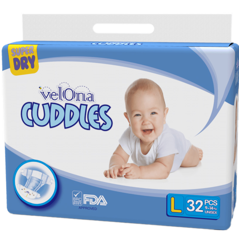 Velona Cuddles Baby Diaper Featured Image