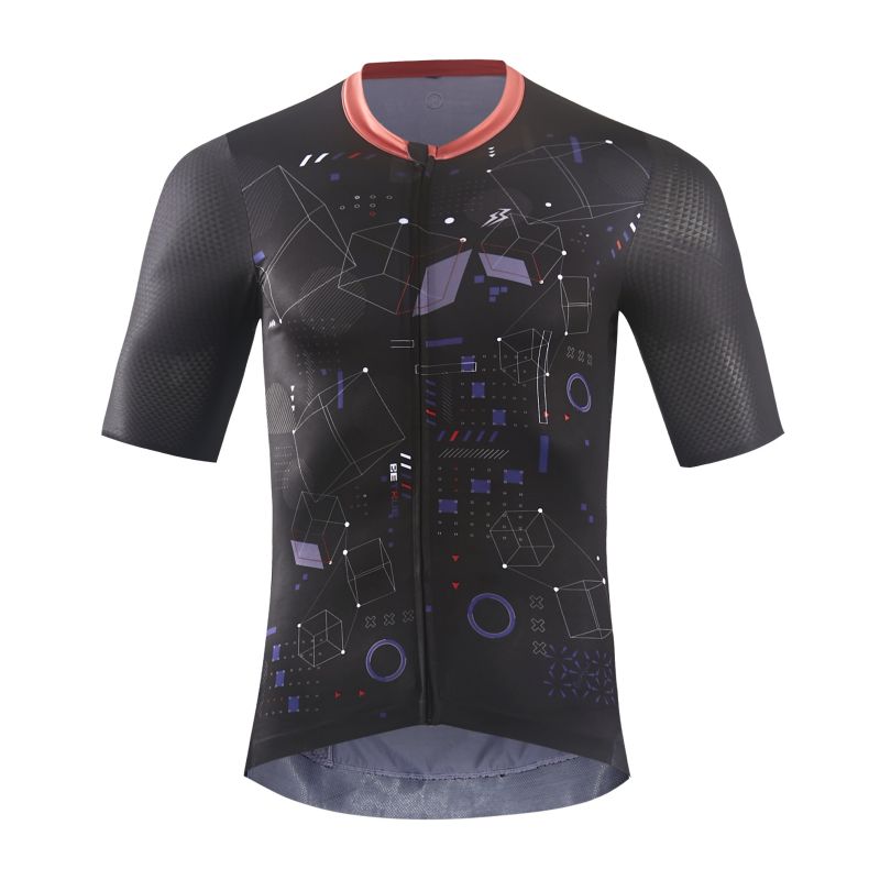 Tricou pentru ciclism cu mânecă scurtă 4D, personalizat